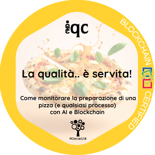La qualità..è servita! Come monitorare la preparazione di una pizza (e qualsiasi processo) con AI e Blockchain