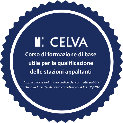Corso di formazione di base utile per la qualificazione delle stazioni appaltanti - L'applicazione del nuovo codice dei contratti pubblici anche alla luce del decreto correttivo al d.lgs. 36/2023