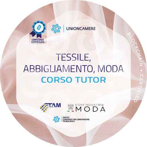 Certificazione delle competenze in PCTO. Tessile Abbigliamento Moda – Corso TUTOR
