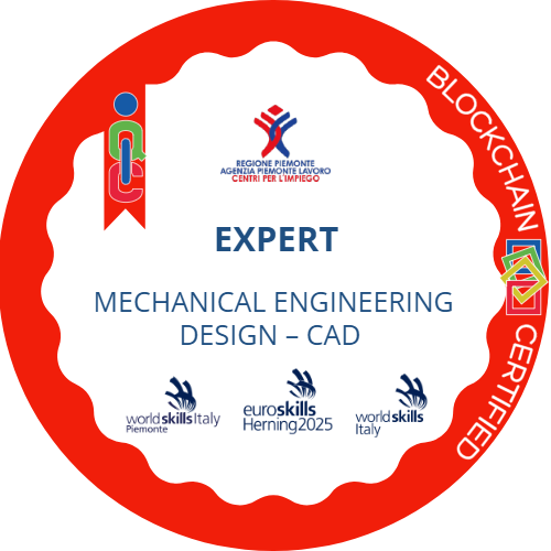 Expert Mechanical Engineering Design - CAD ai Campionati dei Mestieri EuroSkills Herning 2025.