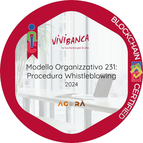Modello Organizzativo 231: Procedura Whistleblowing - Anno 2024