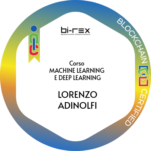 Corso BI-REX "Machine Learning e Deep Learning"