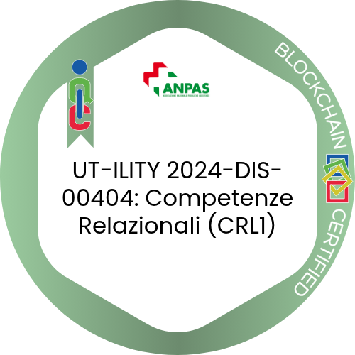 UT-ILITY 2024-DIS-00404: Competenze Relazionali (CRL1)