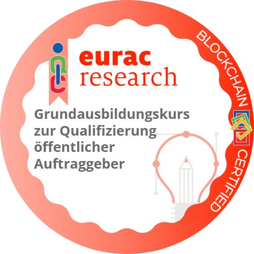 Grundausbildungskurs zur Qualifizierung öffentlicher Auftraggeber