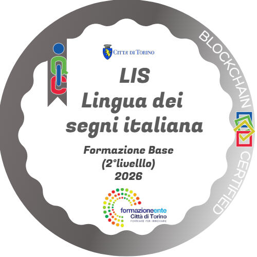 LIS - LINGUA DEI SEGNI ITALIANA - Formazione Base (2°livelllo) 2026