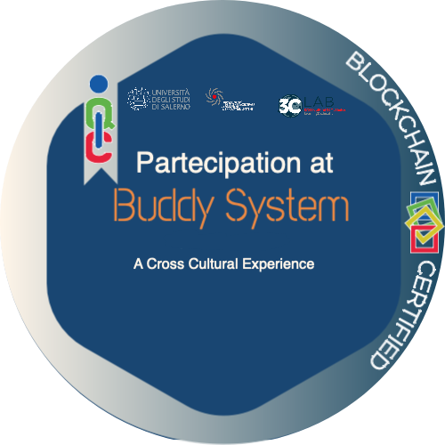 Logo del badge Buddy System Unisa