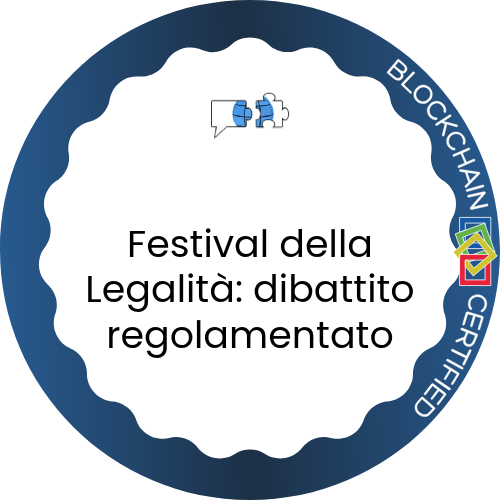 Festival della Legalità: dibattito regolamentato