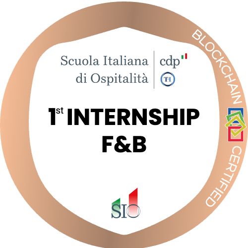1st Internship/ F&B