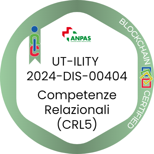 UT-ILITY 2024-DIS-00404: Competenze Relazionali (CRL5)