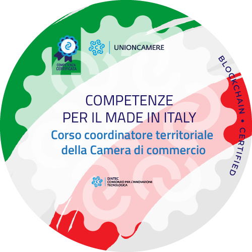 Competenze per il Made in Italy – Corso coordinatori territoriali CCIAA