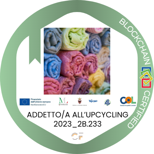 ADDETTO/A ALL’UPCYCLING 2023_2B.233 ED.4