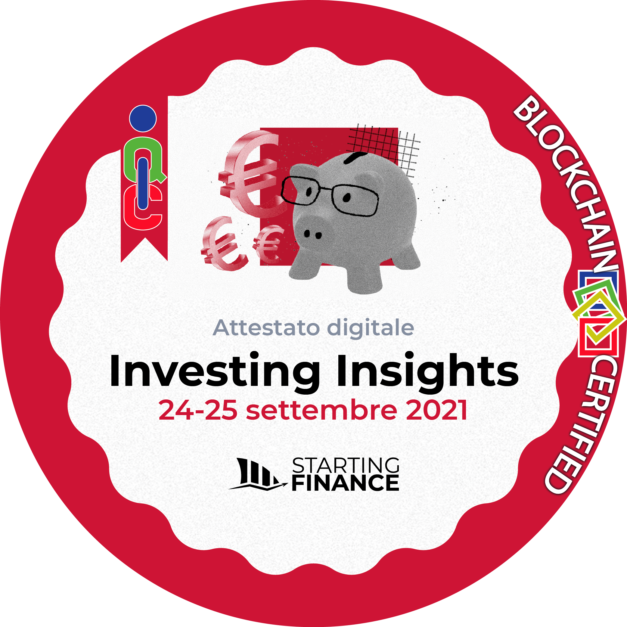 Masterclass Investing Insights | Starter | Streaming | 24-25 settembre 2021