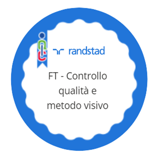 FT - 038RPRTI2233045 - Controllo qualità e metodo visivo