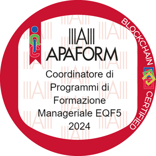 Coordinatore di programmi di formazione manageriale livello EQF 5 stimato da APAFORM