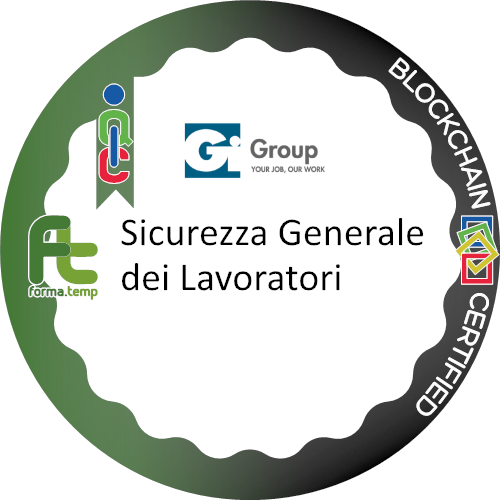 Logo del badge Formazione Sicurezza Generale dei Lavoratori-ASR 21/12/2011 D.Lgs 81/2008