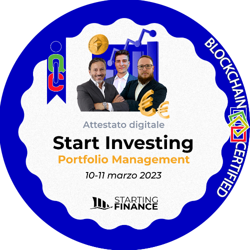 Masterclass Start Investing | Portfolio Management | Streaming | 10-11 marzo 2023