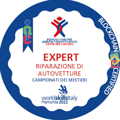 Expert Riparazione di autovetture ai Campionati dei Mestieri WorldSkills Piemonte 2022
