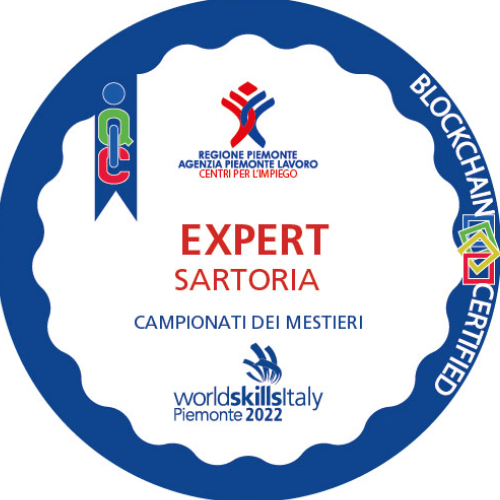 Expert Sartoria ai Campionati dei Mestieri WorldSkills Piemonte 2022