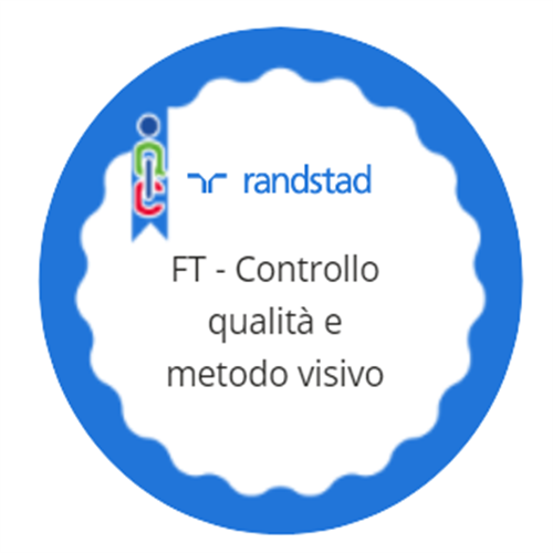 FT - 038RPRTI2307603 - Controllo qualità e metodo visivo