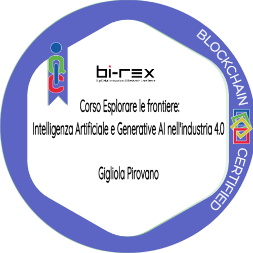 Corso Esplorare le frontiere: Intelligenza Artificiale e Generative AI nell'industria 4.0