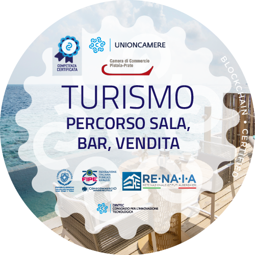 Turismo: percorso Sala, Bar, Vendita