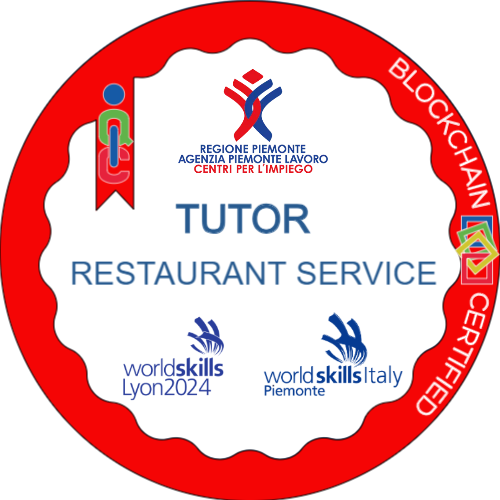 Tutor Restaurant Service ai Campionati dei Mestieri WorldSkills Lyon 2024.