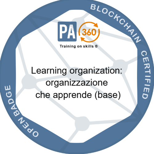 Learning organization: organizzazione che apprende (base)