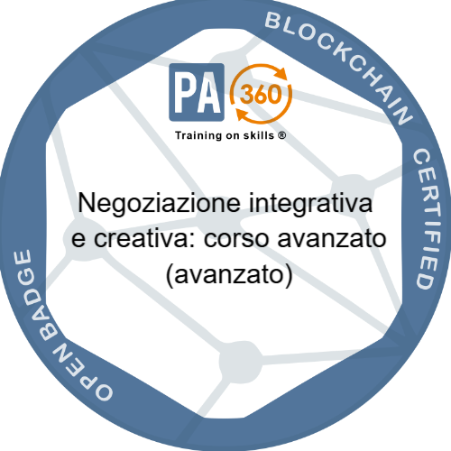 Negoziazione integrativa e creativa (avanzato)