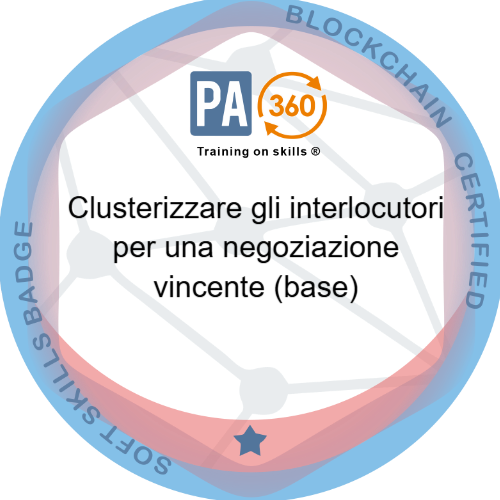 Clusterizzare gli interlocutori per una negoziazione vincente (base)
