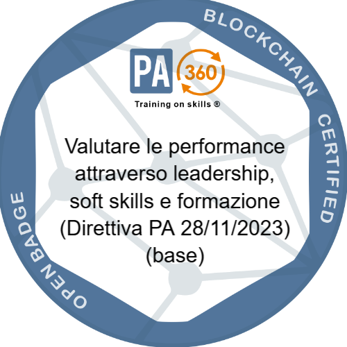 Valutare le performance attraverso leadership, soft skills e formazione (Direttiva PA 28/11/2023) (base)