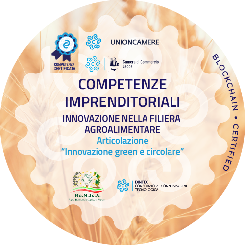 Competenze imprenditoriali. Innovazione nella filiera agroalimentare - Articolazione “Innovazione green e circolare”