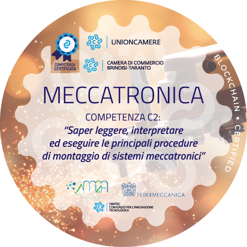 Meccatronica - COMPETENZA C2:  “Saper leggere, interpretare ed eseguire le principali procedure di montaggio di sistemi meccatronici”