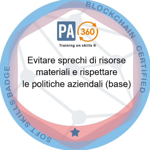 Evitare sprechi di risorse materiali e rispettare le politiche aziendali (base)