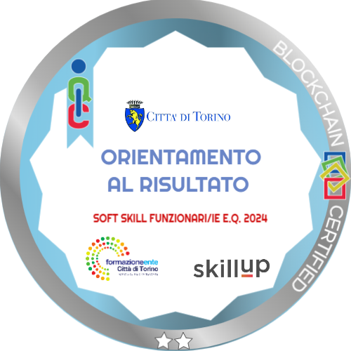 ORIENTAMENTO AL RISULTATO (Silver)  - SOFT SKILL FUNZIONARI/IE E.Q 2024