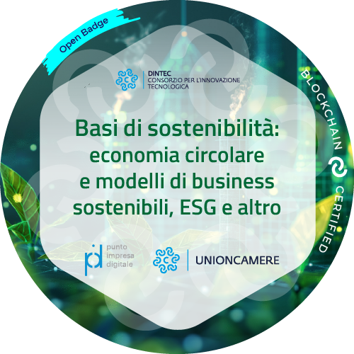 Basi di sostenibilità: economia circolare e modelli di business sostenibili, ESG e altro