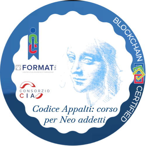 Codice degli Appalti:  corso Neo Addetti