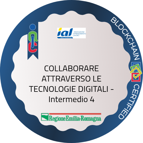 COLLABORARE ATTRAVERSO LE TECNOLOGIE DIGITALI - Intermedio 4