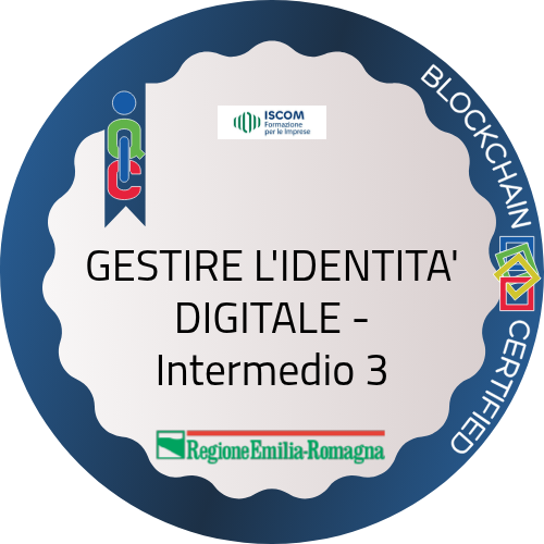 GESTIRE L'IDENTITA' DIGITALE - Intermedio 3