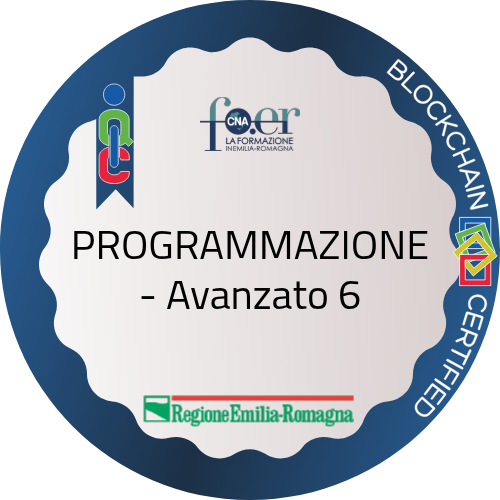 PROGRAMMAZIONE - Avanzato 6