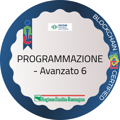 PROGRAMMAZIONE - Avanzato 6