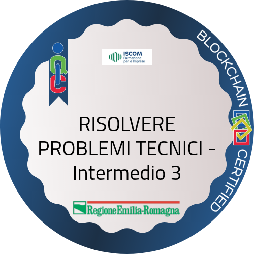 RISOLVERE PROBLEMI TECNICI - Intermedio 3